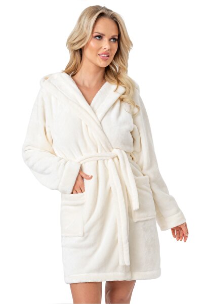 OEM Women's winter robe - 101 ecru - M/L