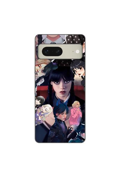 OEM Husa compatibila cu Google Pixel 8 Silicon Gel Tpu Model Colaj Scene din ...