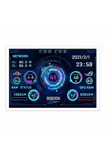 Meyer Gaming Turzx 3.5" PC Kasa İçi Akıllı Ekran