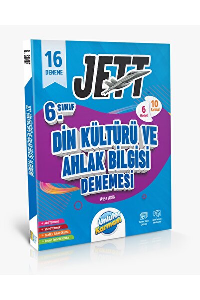 Ünlüler Karması 6. SINIF DİN KÜLTÜRÜ VE AHLAK BİLGİSİ JETT 16'LI BRANŞ DENEME...