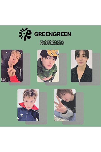 Kpop Dünyasi CORTIS '' GreenGreen '' Studio Ver. Photocards Set