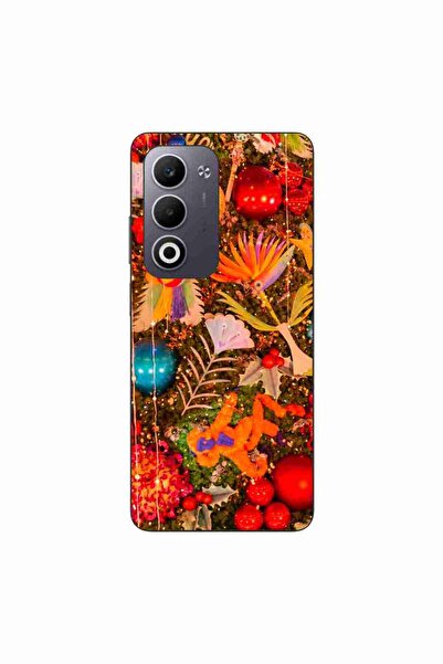 OEM Husa compatibila cu Oppo A5 Silicon Gel Tpu Model Craciun Decor Brad Vintage