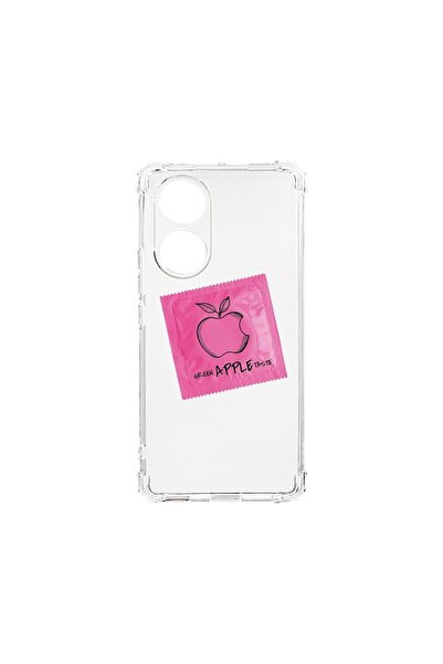 bestcase Αντικραδασμική Θήκη 1.5MM, συμβατή με OPPO A38, ροζ Apple key, Τεχνο...