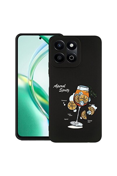 bestcase ¬Æ Husa Slim Silicon pentru Honor 200 Smart, Aperol Spritz, 1923378 ...