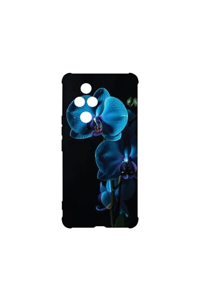 bestcase Противоударен калъф 1.5ММ, съвместим с Honor 200 Pro, Синя орхидея, ...