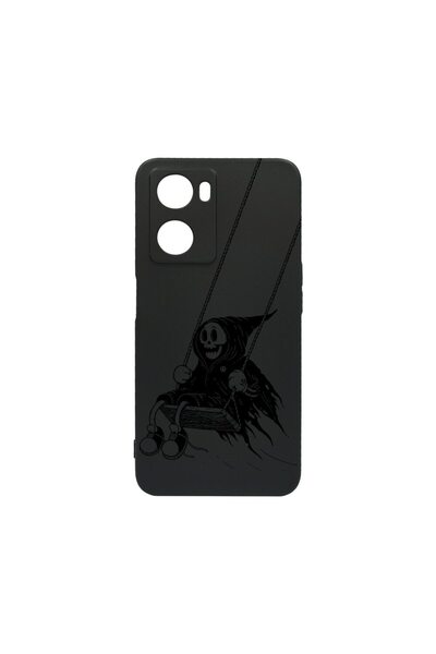 bestcase BestCase SLIM SIlicon 0.8MM Case, Compatible with OPPO A57 5G, Death...