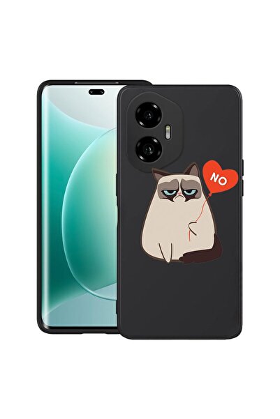 bestcase ¬Æ Husa pentru Honor 300 cu Design Meme - Grumpy Says No, TPU Mat Ul...