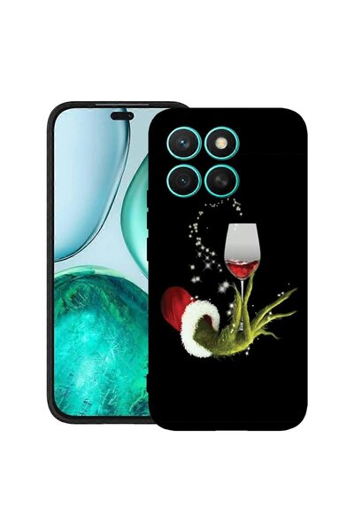 bestcase ¬Æ Husa pentru Honor X8C, Xmas Grinch, Slim Silicon 0.8MM, Antisoc, ...