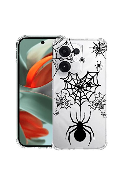 bestcase ¬Æ Husa Anti Shock 1.5mm Compatibil cu OPPO Reno15, cu Design Spider...