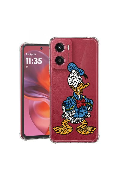 bestcase Θήκη συμβατή με Motorola Moto E15, Αντικραδασμική 1.5MM, Καλλιγραφία...