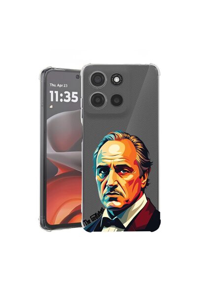 bestcase ¬Æ Husa Anti Shock pentru Motorola Edge 60 Pro cu Design The Godfath...
