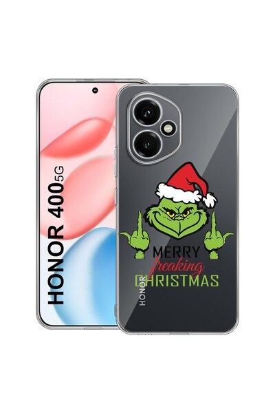bestcase ¬Æ Husa Clear Silicon pentru Honor 400, Grinches - Merry Xmas, 20364...