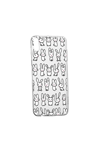 bestcase Husa Rabbits, pentru Motorola Moto E6, rezistenta la uzura, anti-alu...
