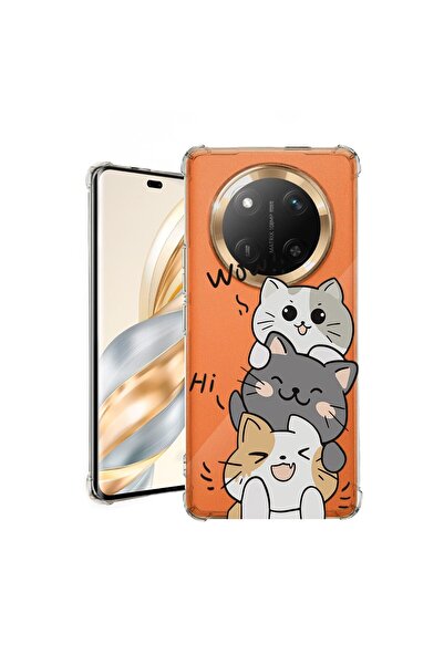 bestcase ¬Æ Husa Anti Shock Pentru Honor Magic7 Lite, Cat Wow, 1926355 AS 1855