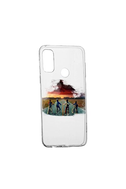 bestcase Husa Silicon Stranger Things, Compatibila Cu Motorola Moto E40, rezi...