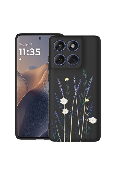 bestcase ¬Æ Husa TPU Ultra Slim Compatibila cu Motorola Edge 60 Pro, Floral -...