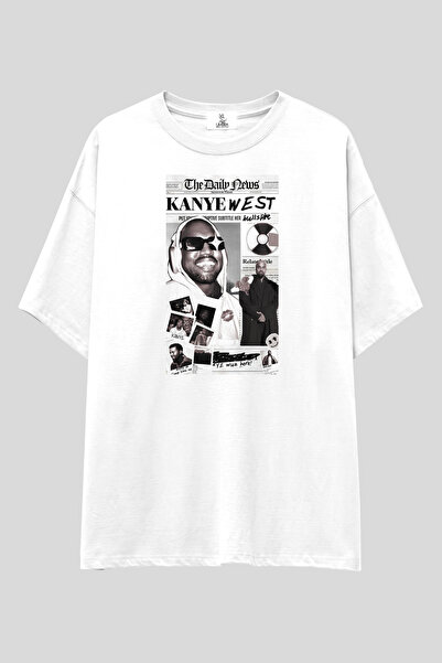 UmbraWear Κάνιε Γουέστ Τ-σερτ |   Μπλουζάκι Unisex από 100% βαμβάκι, με ασπρό...