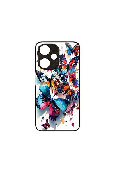 bestcase Θήκη MaxSafe, Συμβατή με OPPO A59 5G, Πολύχρωμες Πεταλούδες, Χρώματα...