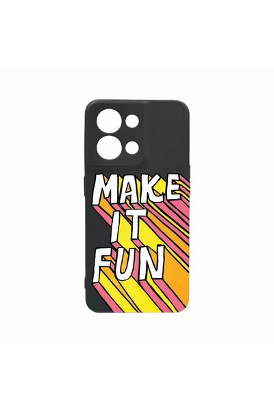 bestcase Θήκη Σιλικόνης, Συμβατή με Oppo Reno8 Pro, Make It Fun, Ανθεκτική στ...
