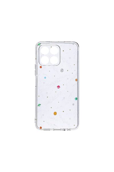 bestcase Διαφανής Θήκη Σιλικόνης 2MM, Συμβατή με Honor X6a, Universe, Planets...