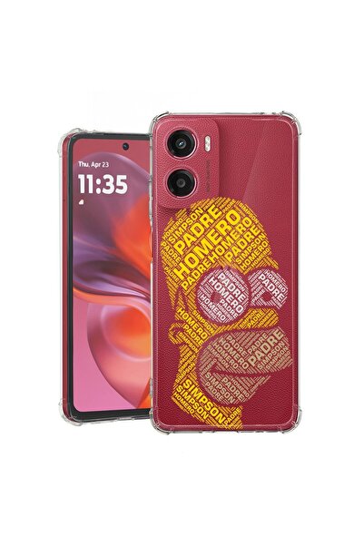 bestcase Θήκη συμβατή με Motorola Moto E15, Αντικραδασμική 1.5MM, Καλλιγραφία...