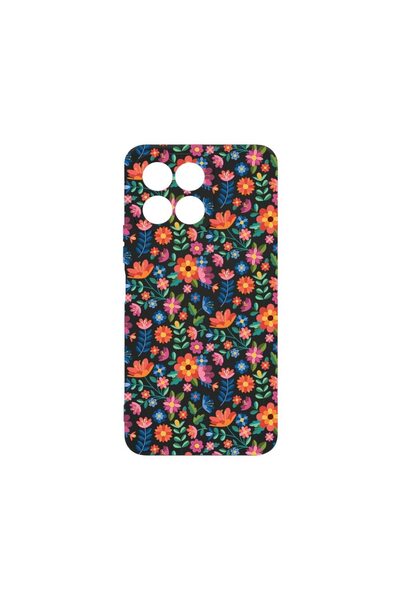 bestcase Husa BestCase¬Æ SLIM SIlicon 0.8MM, Compatibila Cu Honor X6, Flower ...