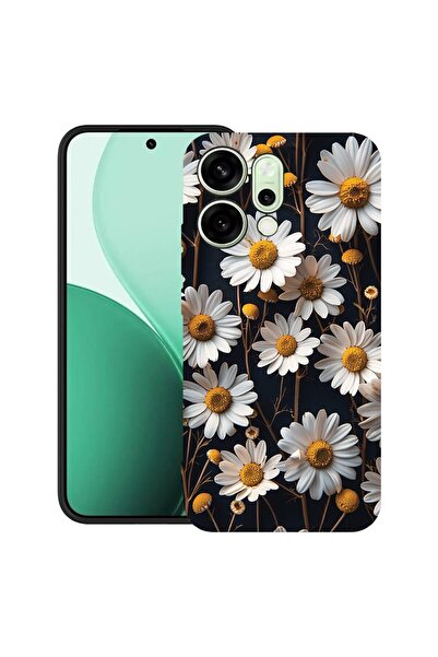 bestcase Θήκη για OPPO Reno14 5G με σχέδιο 3D Μαργαρίτα, TPU Ματ Εξαιρετικά Λ...