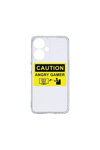 bestcase Husa BestCase¬Æ Clear Silicon, Compatibila Cu Honor X7b, Angry Gamer...
