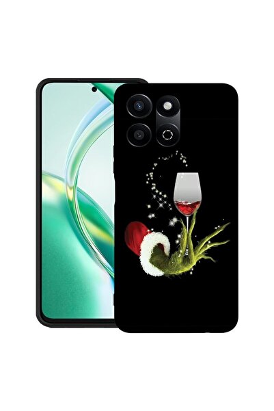 bestcase ¬Æ Husa pentru Honor 200 Smart, Slim Silicon, Xmas Grinch, Protectie...