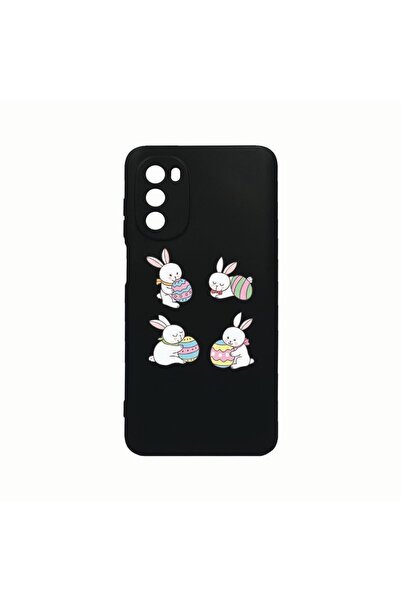 bestcase Θήκη Σιλικόνης, Συμβατή με Motorola Moto G82 / Moto G52, Πασχαλινό Κ...