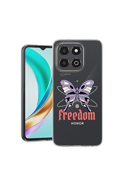 bestcase Husă pentru Honor X6b, BestCase® Silicon transparent 2MM, Freedom - ...