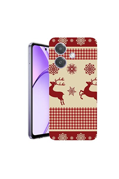 bestcase Husa pentru OPPO A40 / A40M, BestCase¬Æ Clear Silicon 2MM, Xmas Patt...