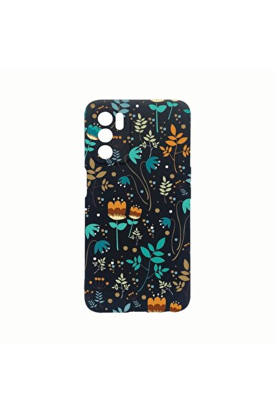 bestcase Θήκη Σιλικόνης, Συμβατή με Oppo A16s, Ανοιξιάτικα Λουλούδια, Ανθεκτι...