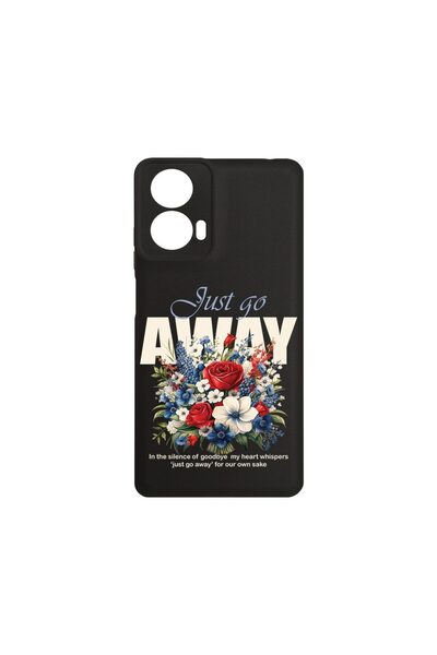 bestcase ¬Æ Husa Slim Silicon pentru Motorola Moto G85, Just Go Away, 1805828...