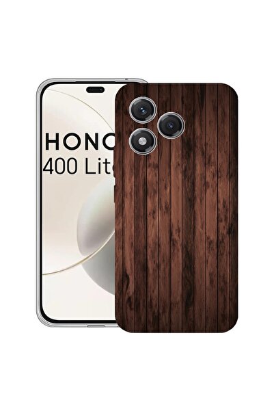 bestcase Калъф за Honor 400 Lite 5G, BestCase™ Прозрачен силиконов 2ММ, Орехо...