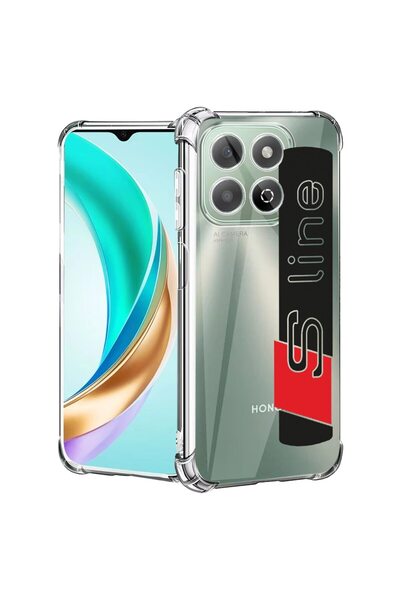 bestcase ¬Æ Honor X8C compatible case, Anti Shock 1.5MM, Audi S Line, Camera,...