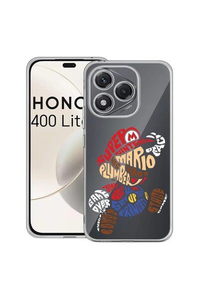 bestcase Husa pentru Honor 400 Lite 5G, BestCase¬Æ Clear Silicon 2MM, Calligr...