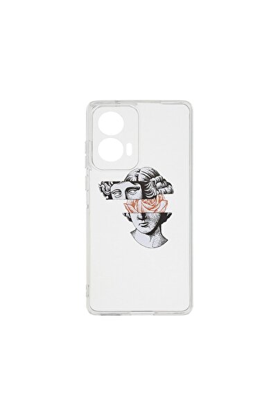 bestcase ¬Æ Husa Clear Silicon 2MM, Compatibila Cu Motorola Edge 50 Fusion, D...