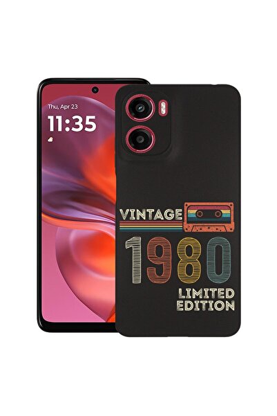 bestcase ¬Æ Husa Slim Silicon pentru Motorola Moto G05, Limited Edition 1980-...