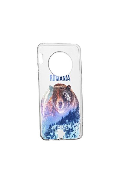 bestcase Θήκη σιλικόνης, Συμβατή με Huawei Nova Y90, Αγαπώ τη Ρουμανία, Ανθεκ...