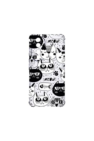 bestcase Αντικραδασμική Θήκη 1.5MM, Συμβατή με Honor 90, Cool Cats, Αντοχή σε...