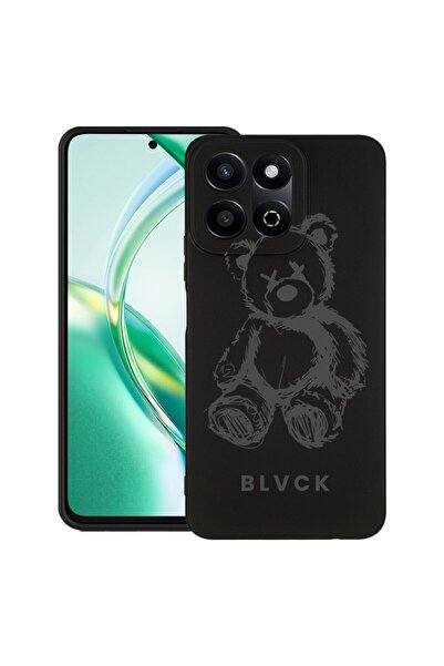 bestcase ¬Æ Husa pentru Honor 200 Smart, Slim Silicon, Teddy Bear blvck, Prot...