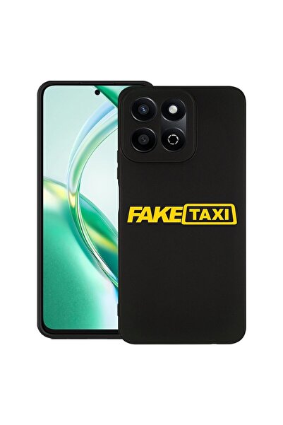 bestcase ¬Æ Husa pentru Honor 200 Smart, Slim Silicon, Fake Taxi, Protectie c...