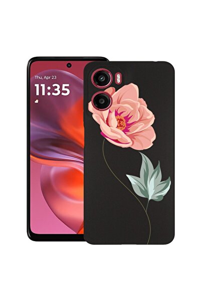 bestcase ¬Æ Husa pentru Motorola Moto E15 / Moto G05, Rose, Slim Silicon 0.8M...