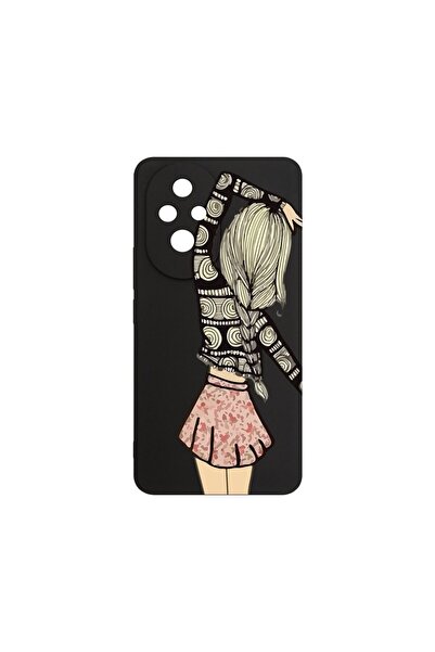 bestcase Husa pentru Honor 200 Pro, BestCase¬Æ Slim SIlicon 0.8MM, Girl Frien...