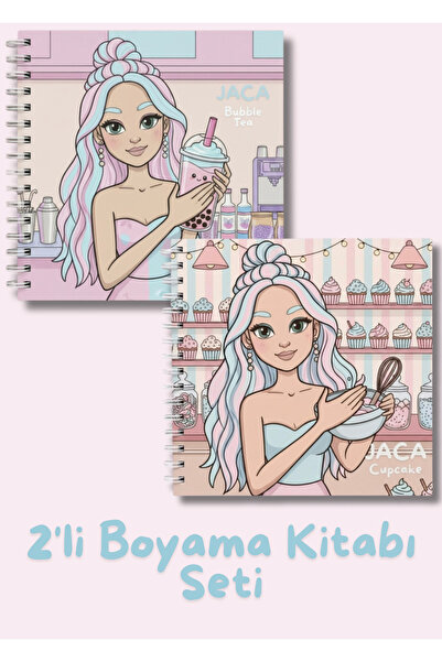 FARCY Çocuk Yetişkin 2'li Boyama Seti / Eğitici ve Eğlenceli