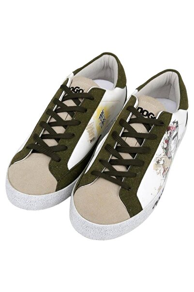 Dogo Γυναικεία Vegan Δερμάτινα Λευκά Sneakers - Apollo Design