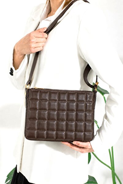 Sanmorris Women's Medium Quilted Crossbody Shoulder Bag - Stylish and Modern ...