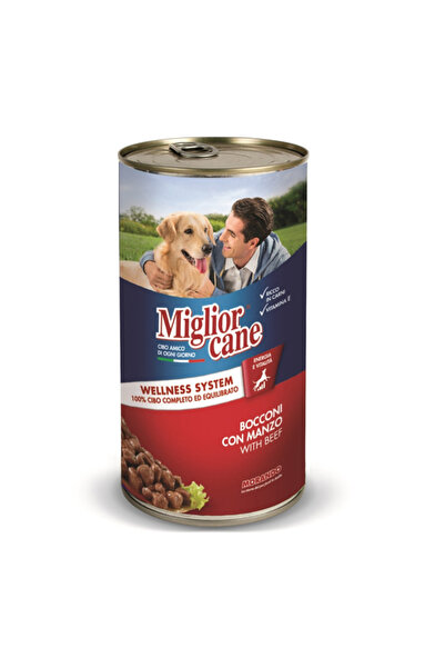 Miglior Chunks Beef Dog Wet Food 1250g