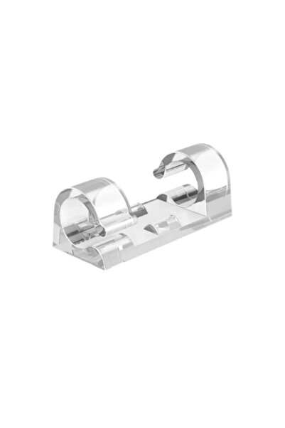POLAX Clips pentru cablu Ø6-10 mm Polax, autoadeziv, 40×15 mm, 16 bucăți